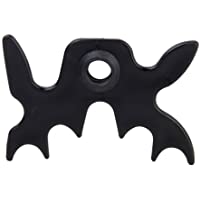 F Fityle 2 Piezas Pool Billard Cue Rest Stick Stick Head Position 9 Moosehead Spider Bat Blk